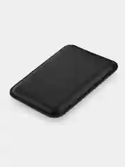 Черный картхолдер MagSafe для iPhone, uBear Shell, чехол магнитный, для карт, кожаный