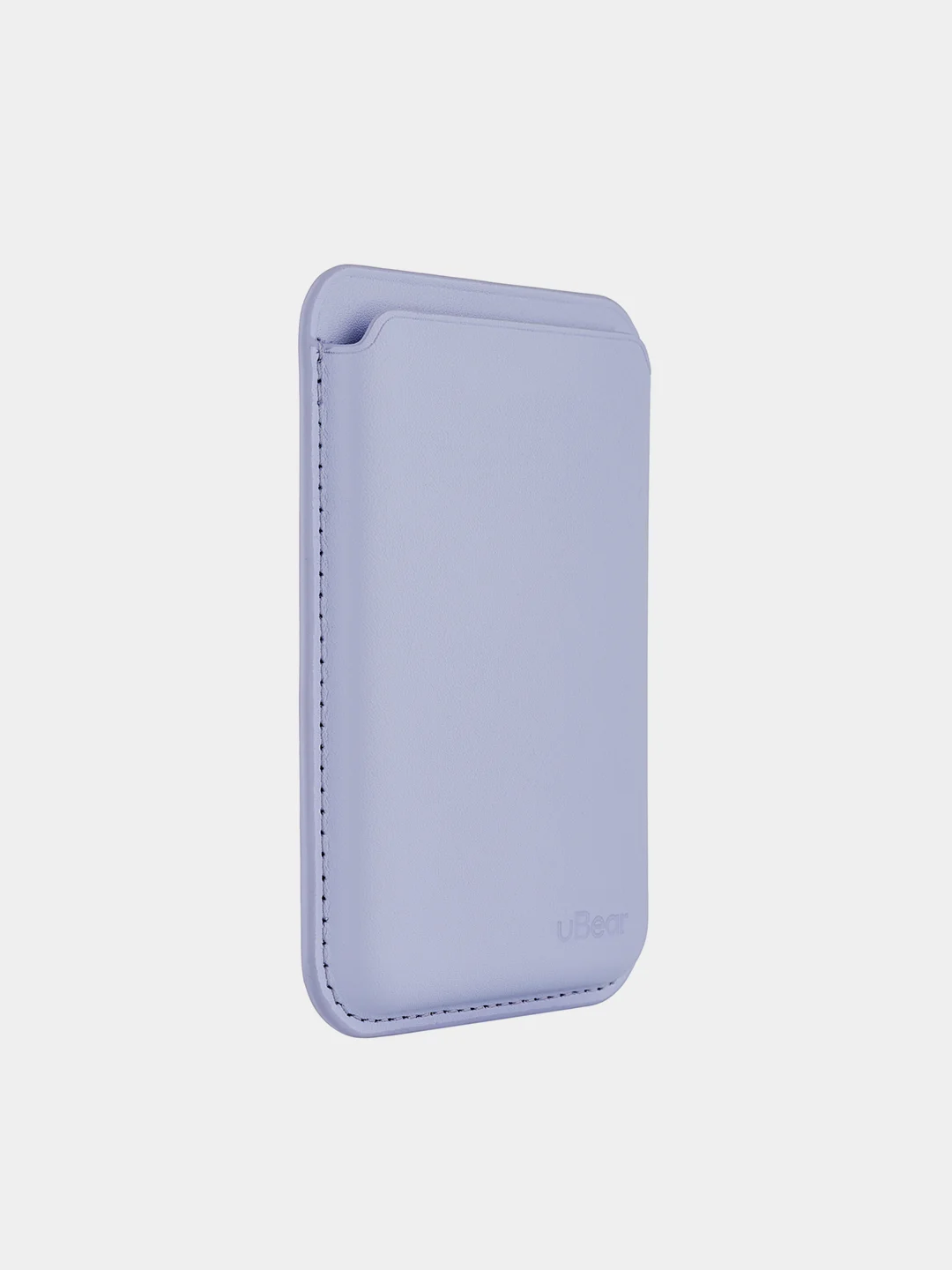Лавандовый картхолдер MagSafe для iPhone, uBear Shell, чехол магнитный для карт
