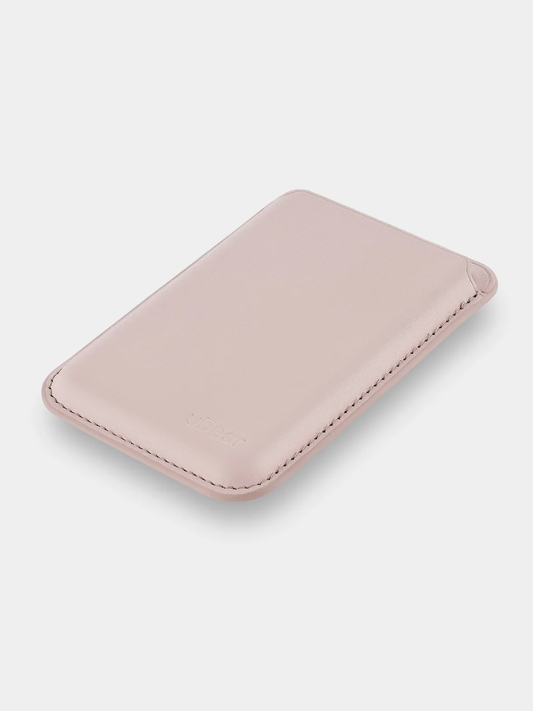 Розовый картхолдер MagSafe для iPhone, uBear Shell, чехол магнитный для карт