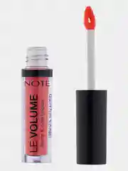 Розовый блеск для увеличения объема губ NOTE Cosmetique le volume plum&care
