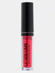 Фуксия блеск для увеличения объема губ NOTE Cosmetique le volume plum&care