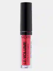Коралловый меланж блеск для увеличения объема губ NOTE Cosmetique le volume plum&care
