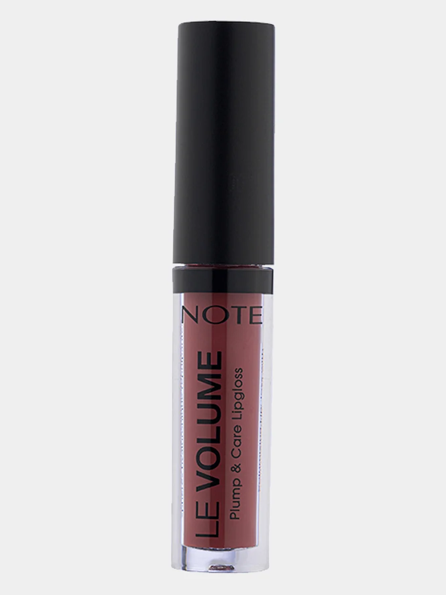 Блеск для увеличения объема губ NOTE Cosmetique le volume plum&care