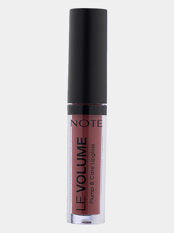 Блеск для увеличения объема губ NOTE Cosmetique le volume plum&care