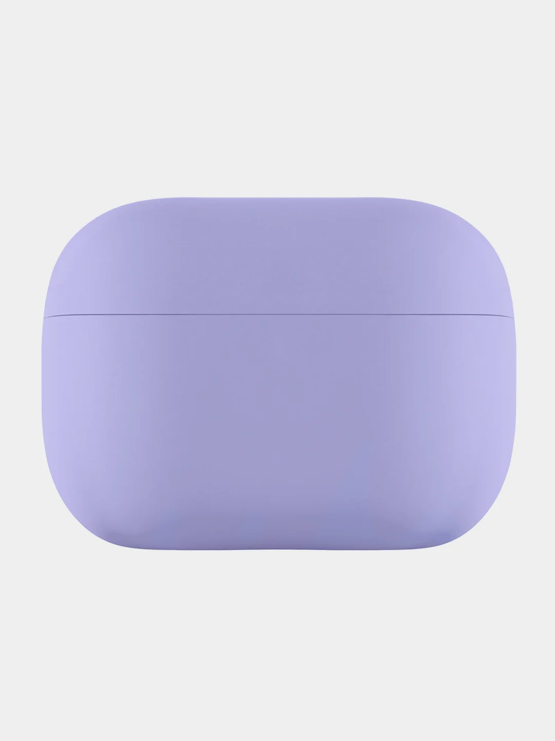 Лавандовый чехол для Airpods Pro / Pro 2, soft touch силикон, 1.5 мм