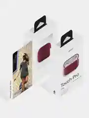 Марсала чехол для Airpods Pro / Pro 2, soft touch силикон, 1.5 мм