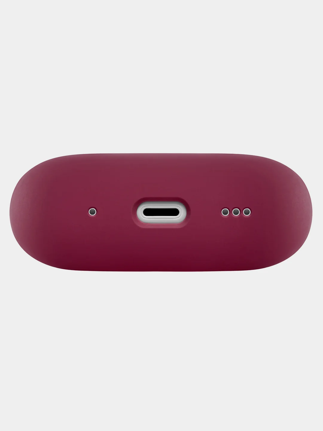 Марсала чехол для Airpods Pro / Pro 2, soft touch силикон, 1.5 мм