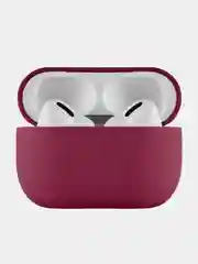 Марсала чехол для Airpods Pro / Pro 2, soft touch силикон, 1.5 мм