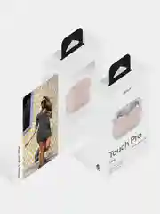 Розовый чехол для Airpods Pro / Pro 2, soft touch силикон, 1.5 мм