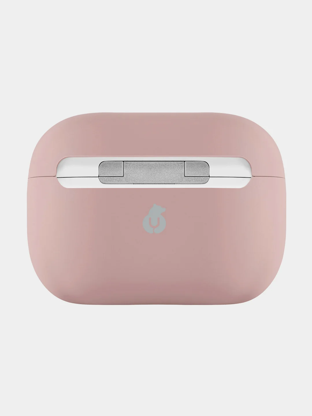 Розовый чехол для Airpods Pro / Pro 2, soft touch силикон, 1.5 мм