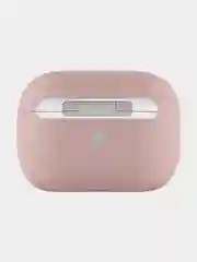 Розовый чехол для Airpods Pro / Pro 2, soft touch силикон, 1.5 мм
