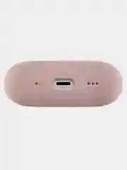 Розовый чехол для Airpods Pro / Pro 2, soft touch силикон, 1.5 мм