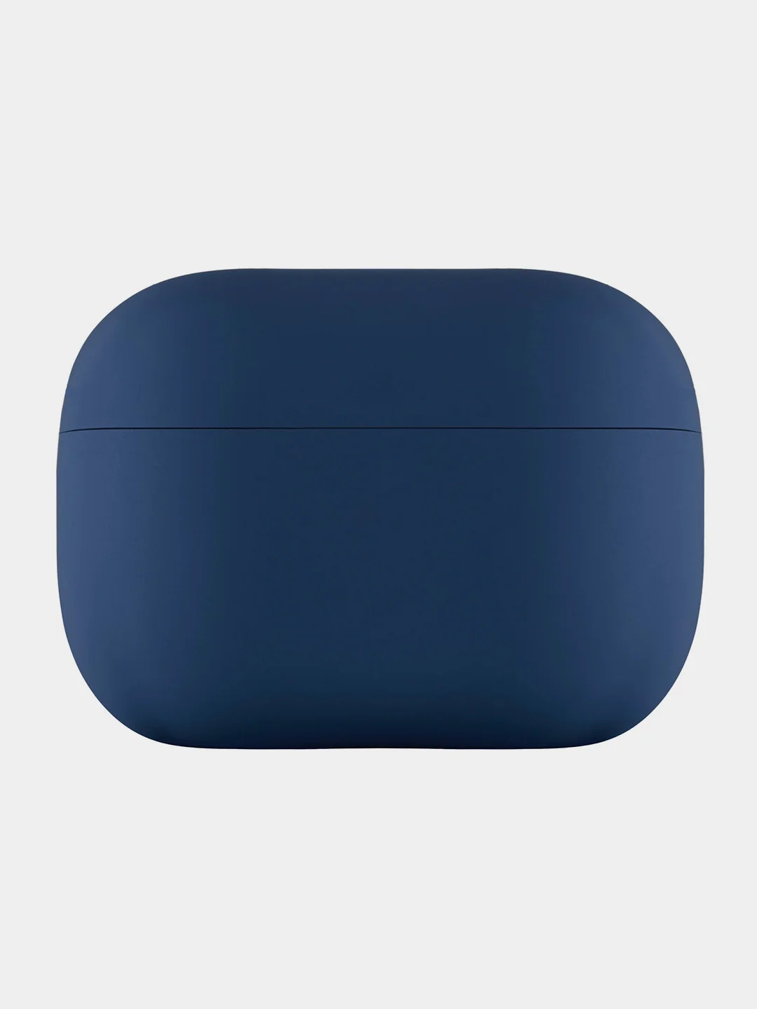 Темно-синий чехол для Airpods Pro / Pro 2, soft touch силикон, 1.5 мм