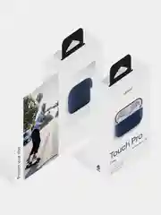 Темно-синий чехол для Airpods Pro / Pro 2, soft touch силикон, 1.5 мм