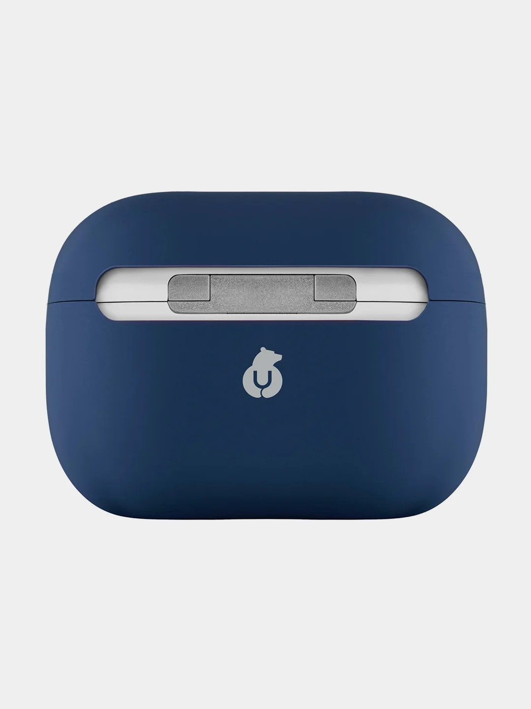 Темно-синий чехол для Airpods Pro / Pro 2, soft touch силикон, 1.5 мм
