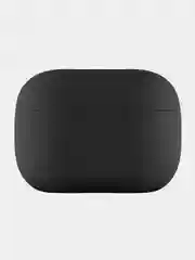 Черный чехол для Airpods Pro / Pro 2, soft touch силикон, 1.5 мм