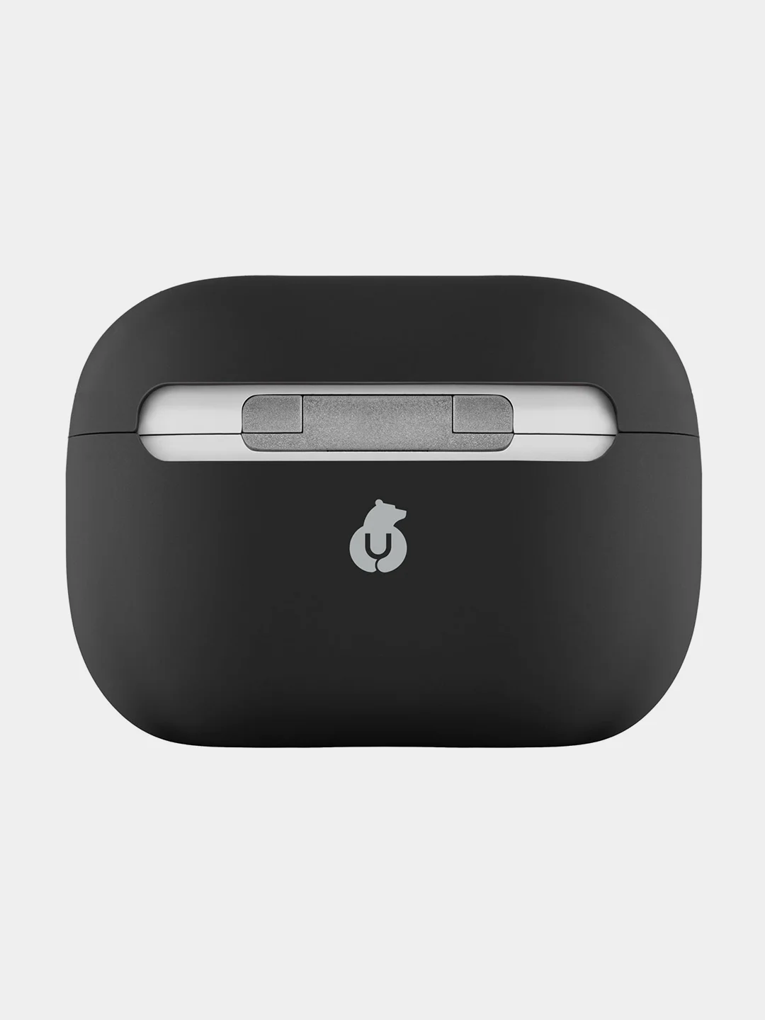 Черный чехол для Airpods Pro / Pro 2, soft touch силикон, 1.5 мм