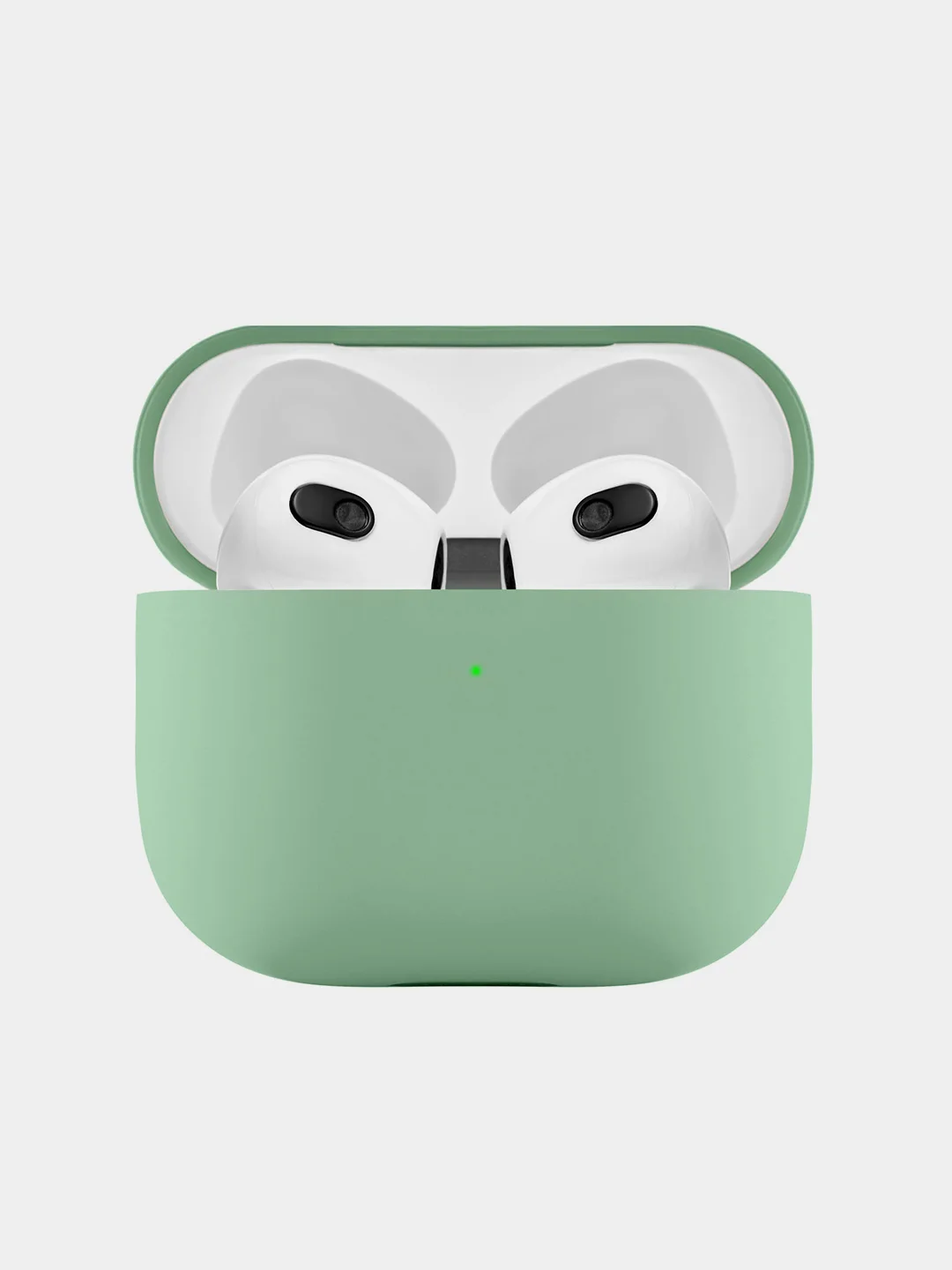 Бирюзовый чехол uBear для Airpods 3, Touch Pro, 1,5 мм, усиленный