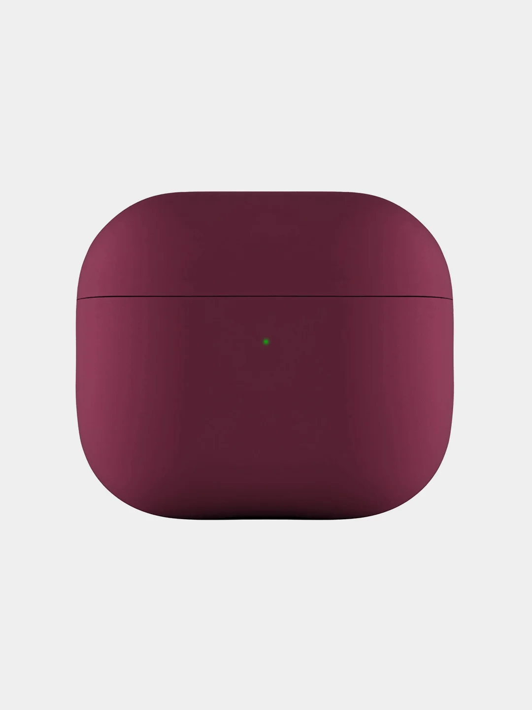 Бордовый чехол uBear для Airpods 3, Touch Pro, 1,5 мм, усиленный