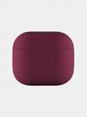 Бордовый чехол uBear для Airpods 3, Touch Pro, 1,5 мм, усиленный