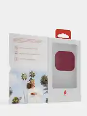 Бордовый чехол uBear для Airpods 3, Touch Pro, 1,5 мм, усиленный