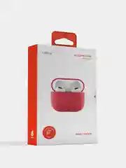 Красный чехол uBear для Airpods 3, Touch Pro, 1,5 мм, усиленный