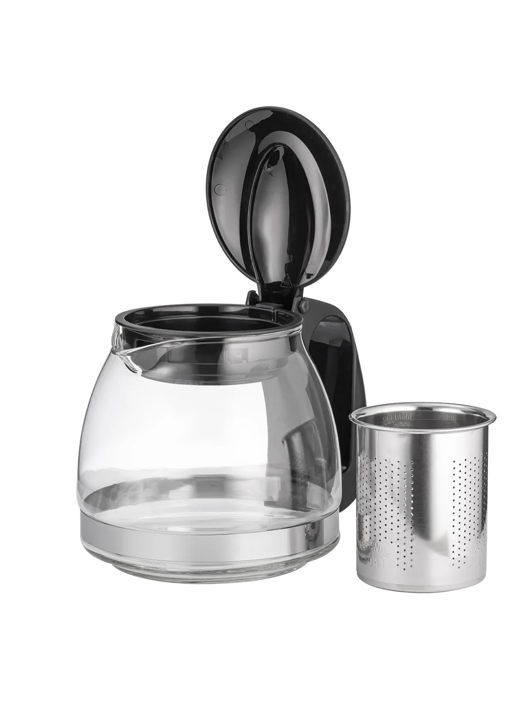 Заварочный чайник LARA LR06-19 Black, 0.7л
