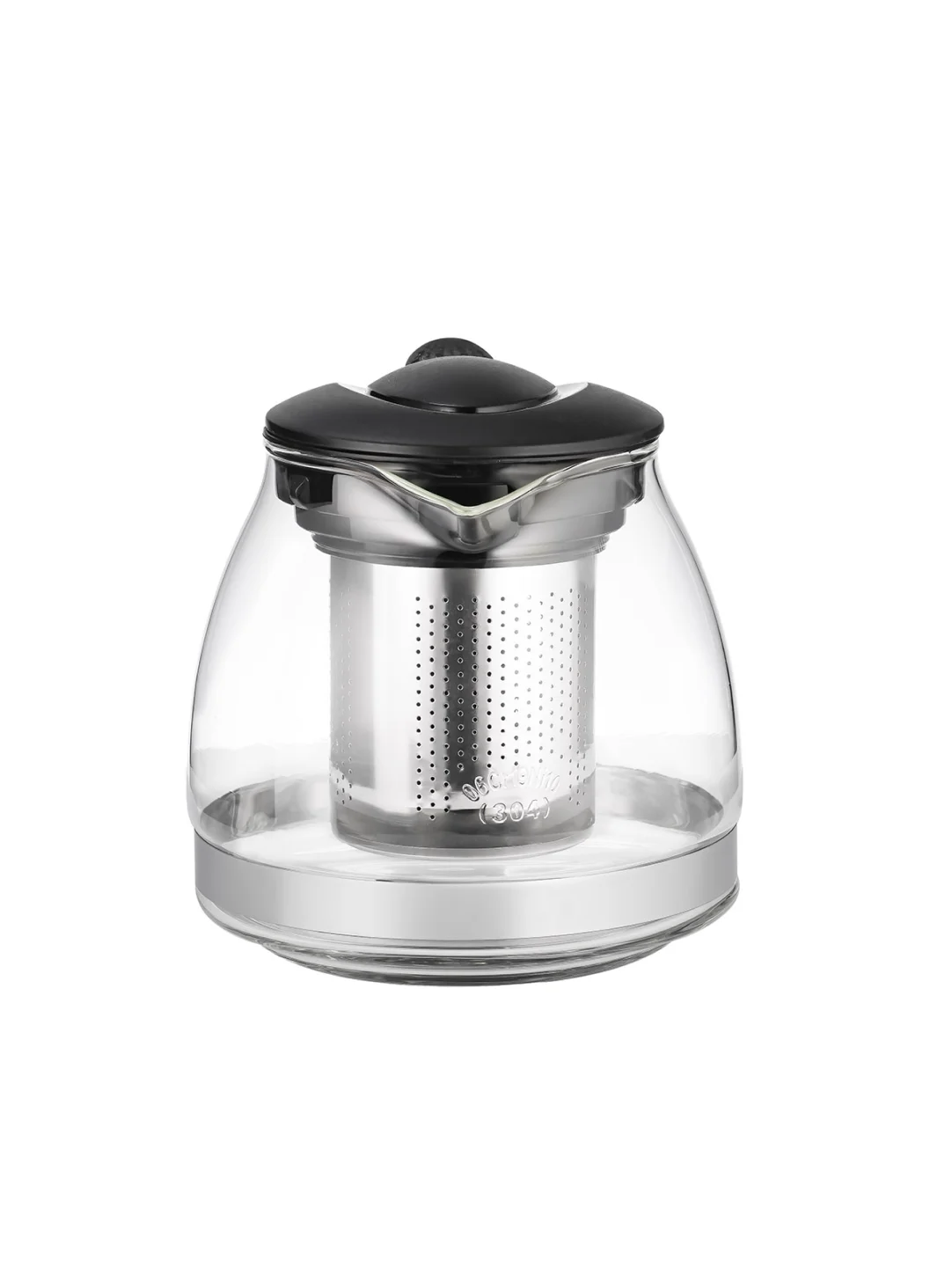 Заварочный чайник LARA LR06-19 Black, 0.7л