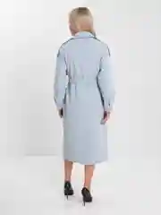 Ледяной тренч женский классический