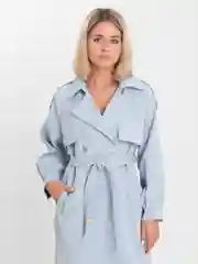 Ледяной тренч женский классический