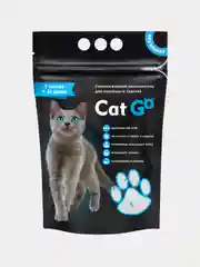 Наполнитель Cat Go для кошачьего туалета, силикагель, 1,3 кг (3 л)