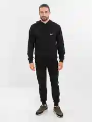 Черный мужской спортивный костюм