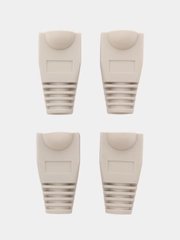 Колпачок RJ-45, 4 штуки, серый