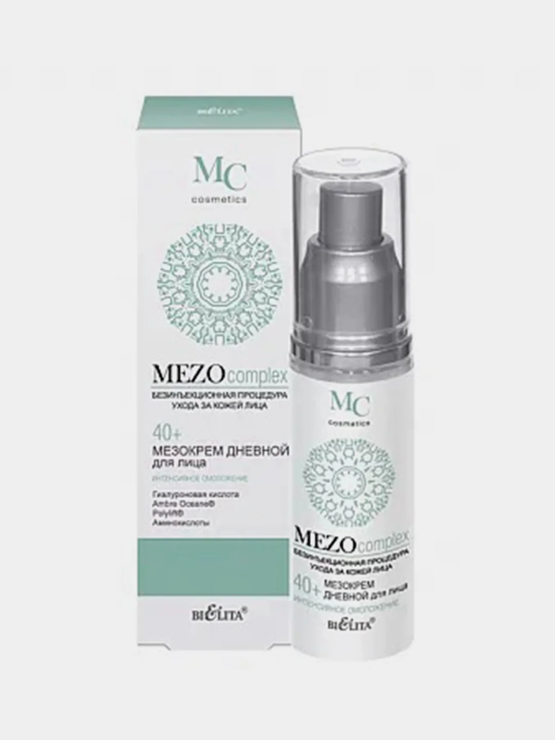 Мезокрем дневной для лица Белита "MEZO" Интенсивное омоложение, 40+, 50мл