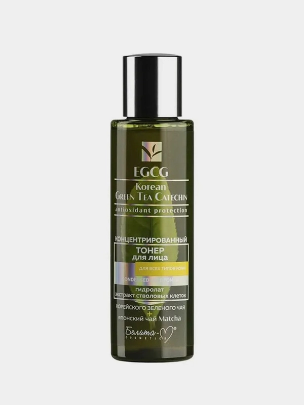 Тонер для лица Белита EGCG Korean GREEN TEA, концентрированный, 115 мл
