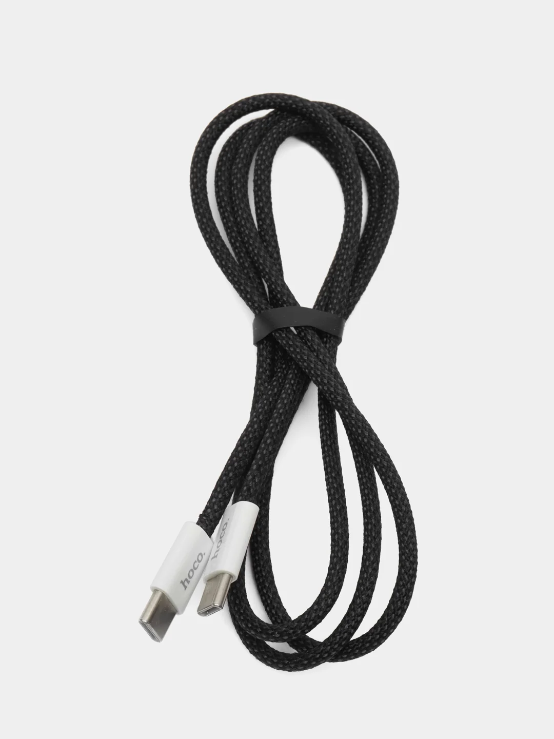 Черный кабель Type-C на Type-C HOCO X104 1м 60W