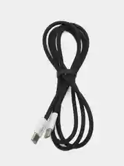 Черный кабель Type-C на Type-C HOCO X104 1м 60W