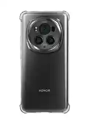 Прозрачный противоударный чехол для Honor Magic 6 Pro силиконовый BROSCORP с углами и защитой камер