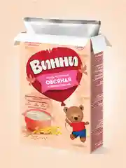 Каша детская Винни молочная овсяная, с пребиотиками, с 5 месяцев, 200 г