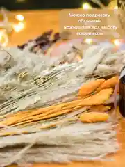 Белый сухоцветы для декора