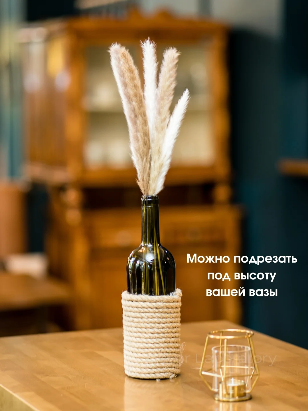 Белый сухоцветы для декора