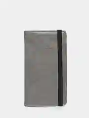 Серый кошелек-обложка для документов, паспорта, карт и денег, с RFID защитой