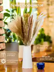 Светло-оранжевый сухоцветы для декора