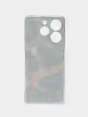 Марсала чехол на Tecno Spark 10 Pro (Текно Спарк 10 Про), прозрачный, с рисунком, защита камеры