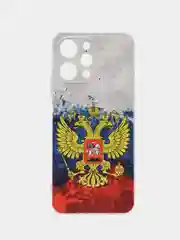 Синий силиконовый чехол на Xiaomi Redmi 12 (Редми 12), прозрачный, с рисунком, защита камеры