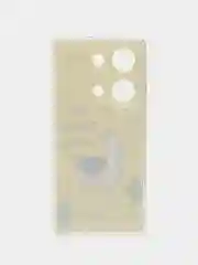 Горчичный чехол на Xiaomi Redmi Note 13 Pro 4G/Poco M6 Pro 4G, прозрачный, с рисунком, защита камеры