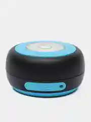 Голубой фонарь кемпинговый, на солнечной батарее и USB складной Helios HS-SB-6071, лампа в палатку