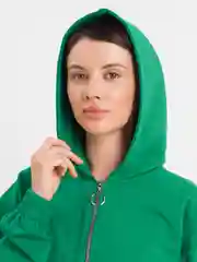 Зеленый женский спортивный костюм