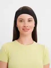 Черный повязка на голову спортивная,эластичная,махровая
