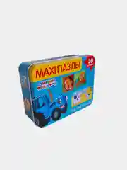 Макси-пазлы в металлической коробке"Синий Трактор:Где чей малыш?",30 деталей